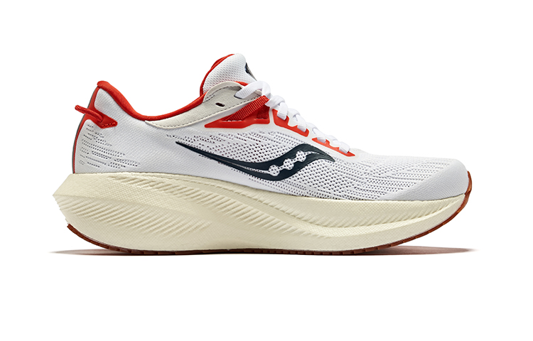 Saucony Triumph Victory 21 Mesh Rebound Low top Running Shoes Women’s White Red