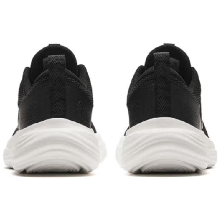 Anta Comfortable Slip Resistant And Breathable Low top Running Shoes Men’s Black