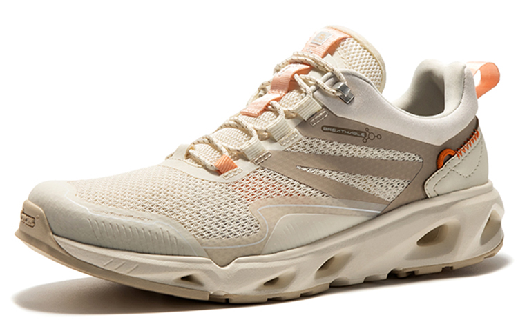 KAILAS Slip Resistant And Breathable Slip Resistant And Breathable Low top Running Shoes Women’s Bean White