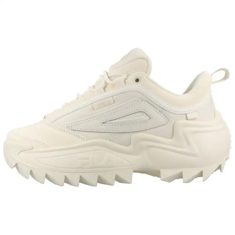 FILA Low top Casual Running Shoes Unisex Ecru