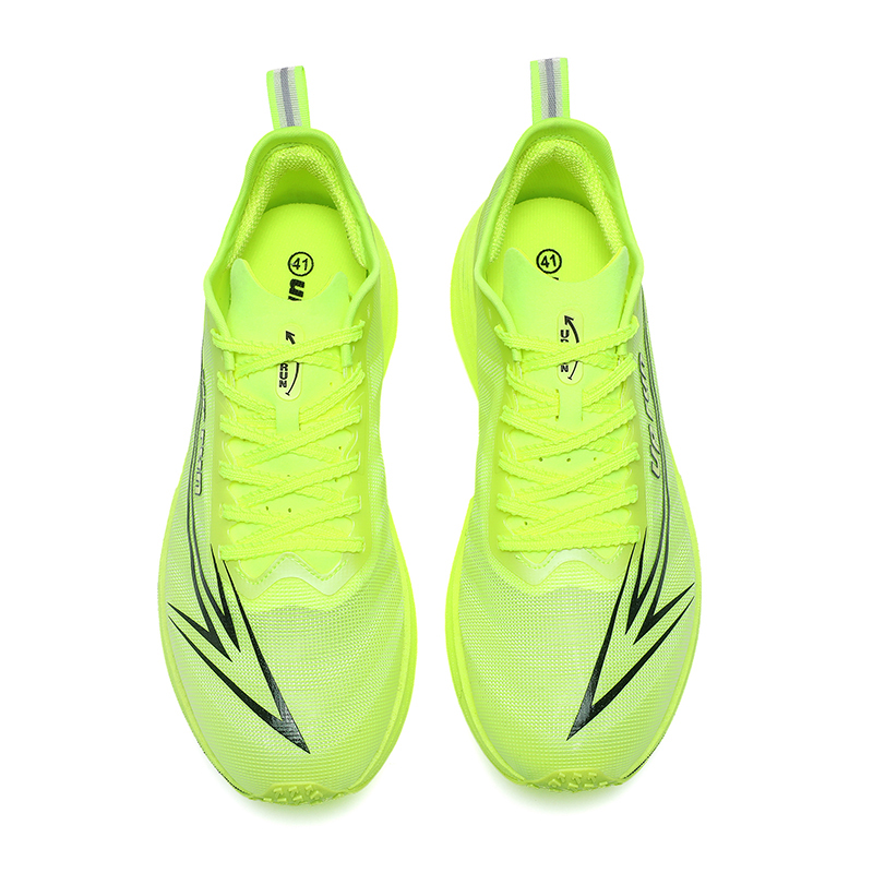 Up Run Running Shoes Unisex Glow In The Dark Green