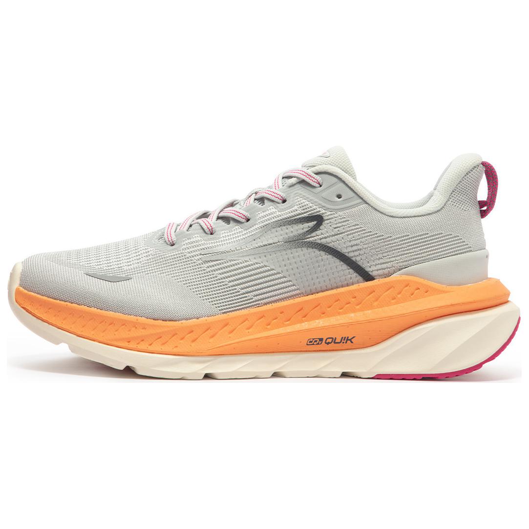 361° Abrasion Resistant Slip Resistant Low top Casual Running Shoes Men’s Gray Orange