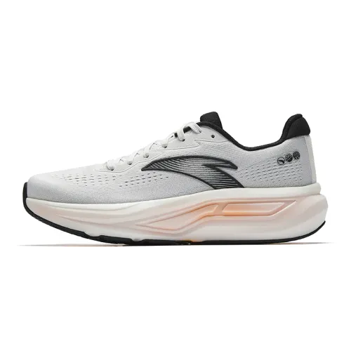 Anta Innovation Run 6 Slip Resistant And Breathable Low top Casual Running Shoes Men's White Gray