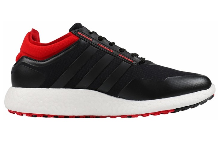 Мужские кроссовки adidas Rocket Boost Marathon (черно-красные) — фото 2