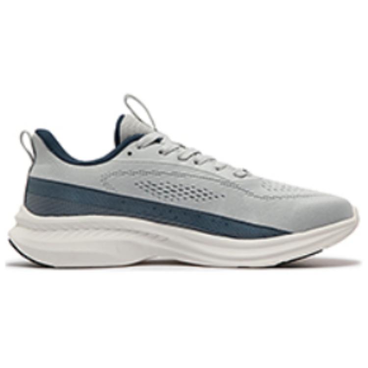 361° Mesh Slip Resistant Abrasion Resistant Slip Resistant Abrasion Resistant Low top Running Shoes Men’s Gray Blue
