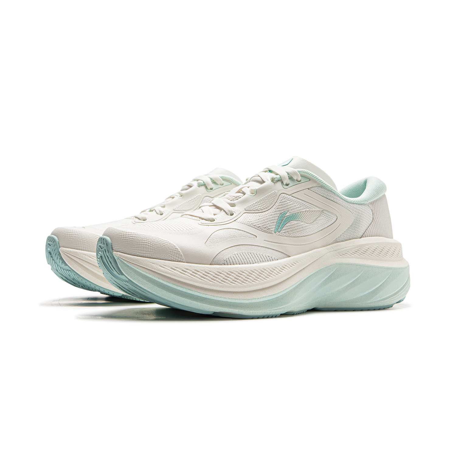 Li Ning Leisurely Running Shoes Women’s Low Top Mist White