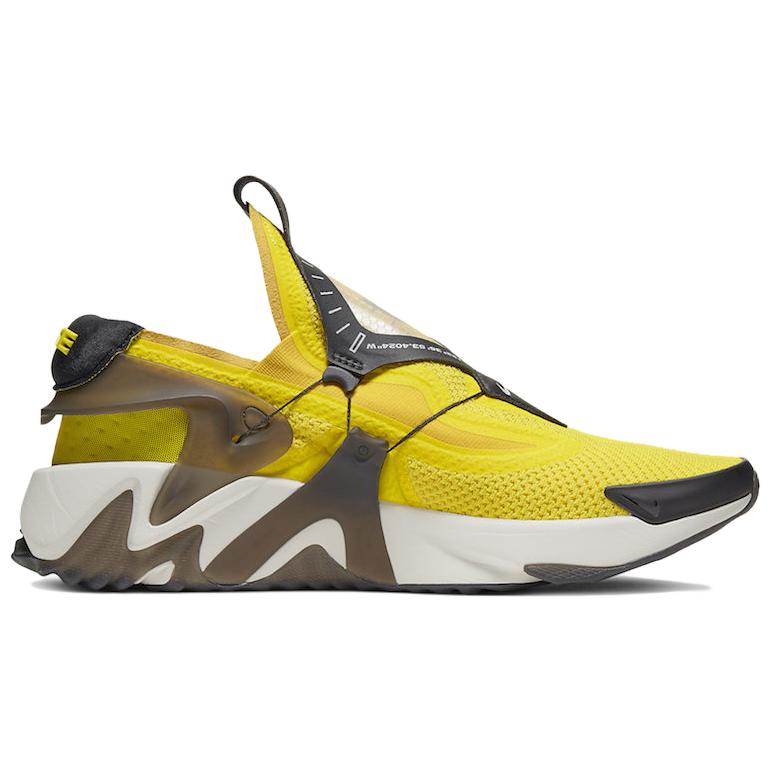 Кроссовки Nike Adapt Huarache (желтые) — фото 2