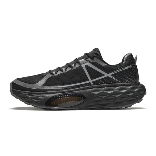 Anta ChengFeng Slip Resistant Abrasion Resistant Low top Running Shoes Men's Black