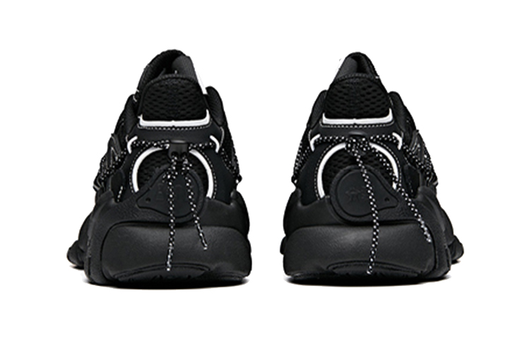 Anta Cushioning Slip Resistant Abrasion Resistant Breathable Low top Running Shoes Men’s Black