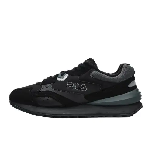 FILA Jogger 1S Wear resistant And Lightweight Low top Casual Shoes Men's Black