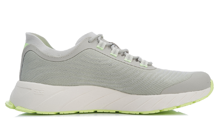 Li Ning Lightweight Rebound Cushioning Rebound Cushioning Low top Running Shoes Unisex Bud Yellow Gray