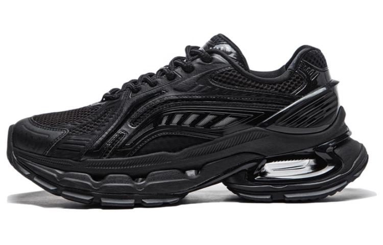 Li Ning Furious Rider BOW Slip Resistant Slip Resistant Low top Running Shoes Men's Black