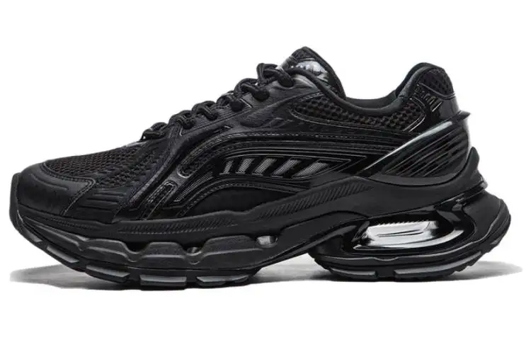 Li Ning Furious Rider BOW Slip Resistant Slip Resistant Low top Running Shoes Men's Black
