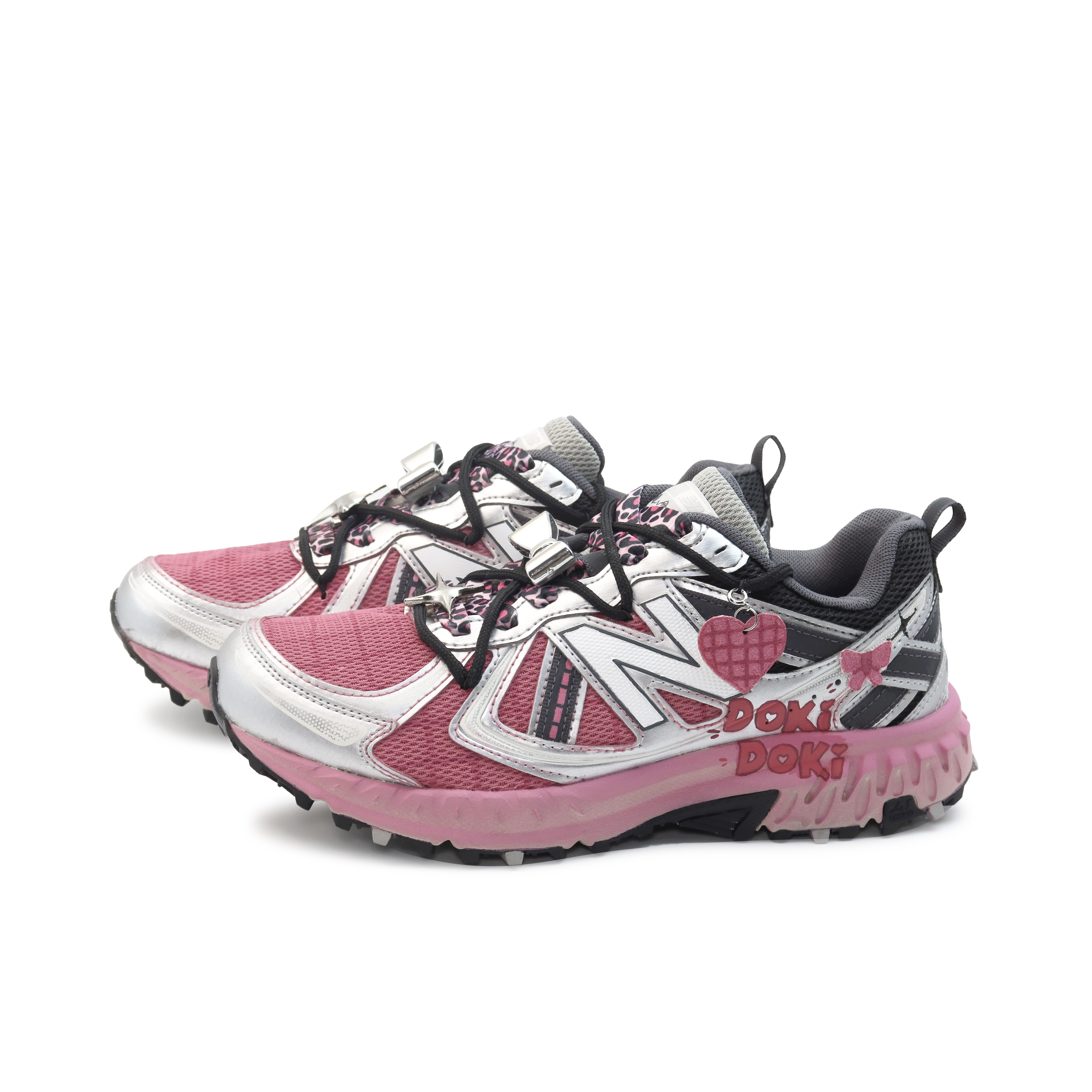 New Balance NB 410 Running Shoes Unisex Black Pink