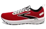 Brooks Revel 6 Comfortable Cushioning, Wear Resistant Low top Running Shoes Women's Black Red
