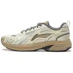 Li Ning Fuyao 1.5 Abrasion Resistant Slip Resistant Low top Casual Running Shoes Women's Ecru