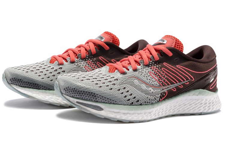 saucony Women’s Freedom 3 ‘Sky Grey Coral’