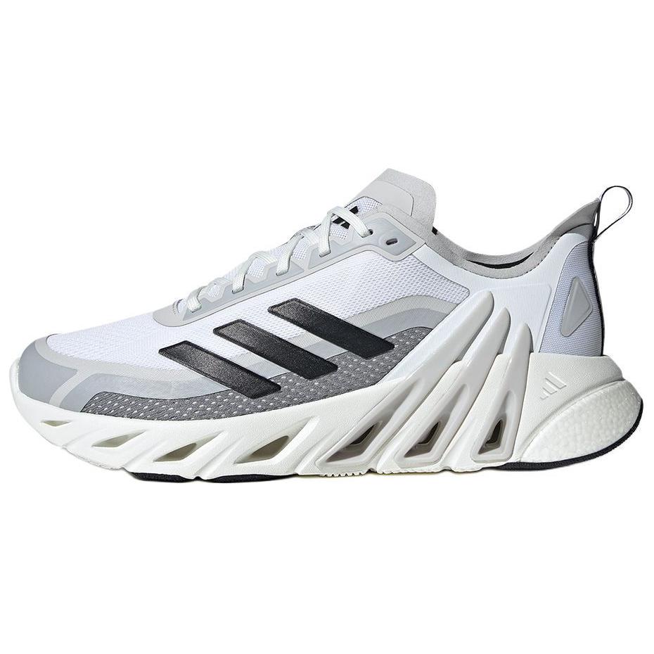 Adidas ALL DAY BOOM Comfortable Slip Resistant And Breathable Low top Casual Running Shoes Men’s White Gray