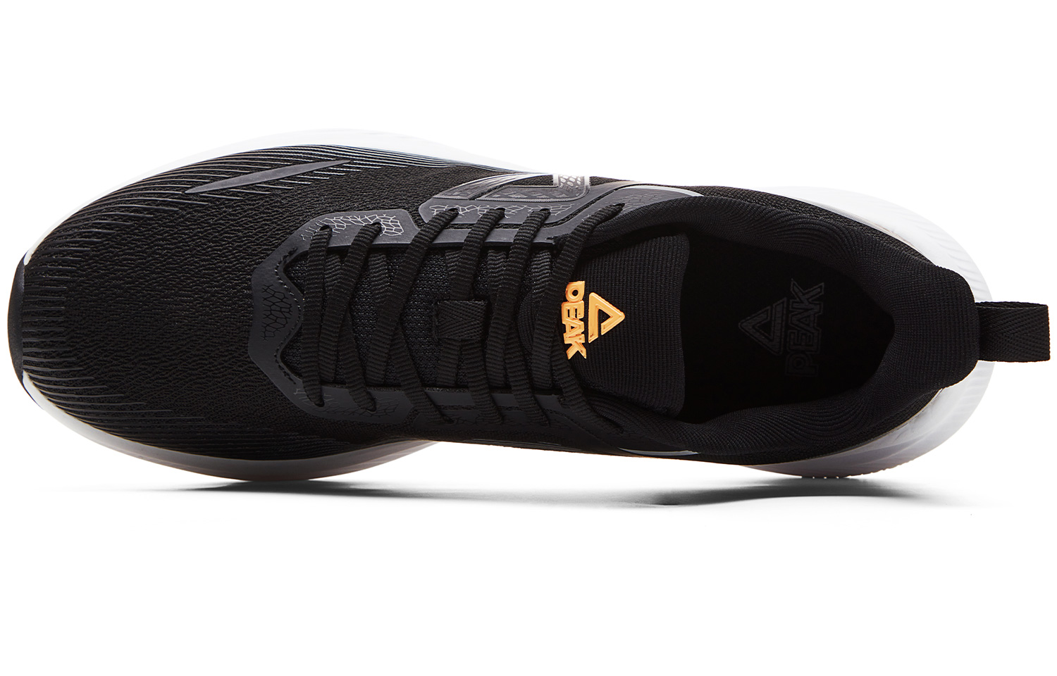 PEAK Running Shoes Men’s Low Top Black Baymax
