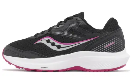 Saucony Cohesion 16 Cushioning, Wear Resistant Low top Running Shoes Women's Black