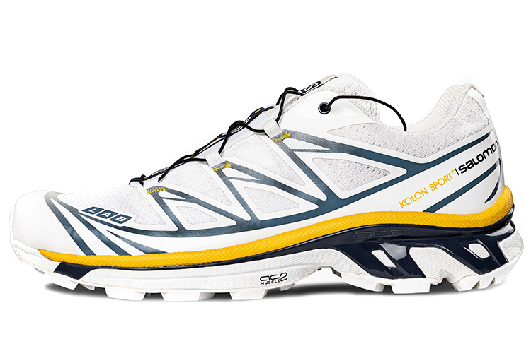 SALOMON x KOLON SPORT Textile, TPU Slip Resistant, Abrasion Resistant, Breathable, Lightweight Low top Running Shoes
