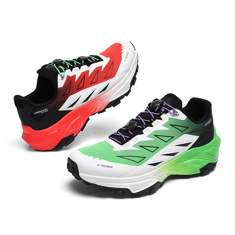 GLUNA Cushioning Coverage Impact Resistant Support Abrasion Resistant Lightweight Slip Resistant Low top Trail Running