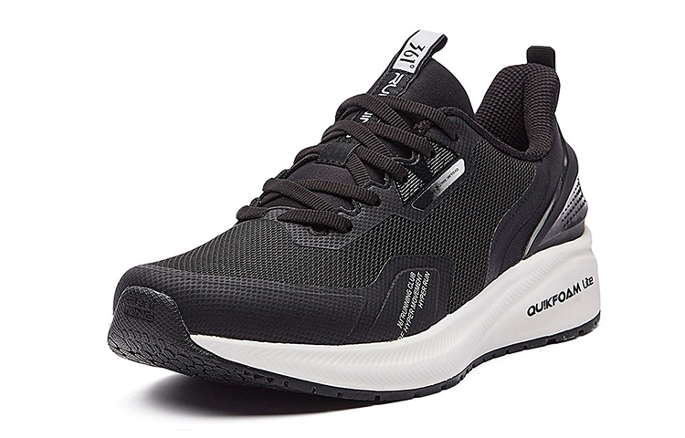 361° Wind Screen Slip Resistant, Abrasion Resistant, Breathable, Lightweight Low top Running Shoes Men’s Obsidian Black