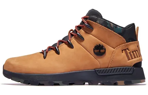 Timberland Sprint Trekker Chukka Leather Abrasion Resistant Ankle Length Outdoor Boots Earth Yellow