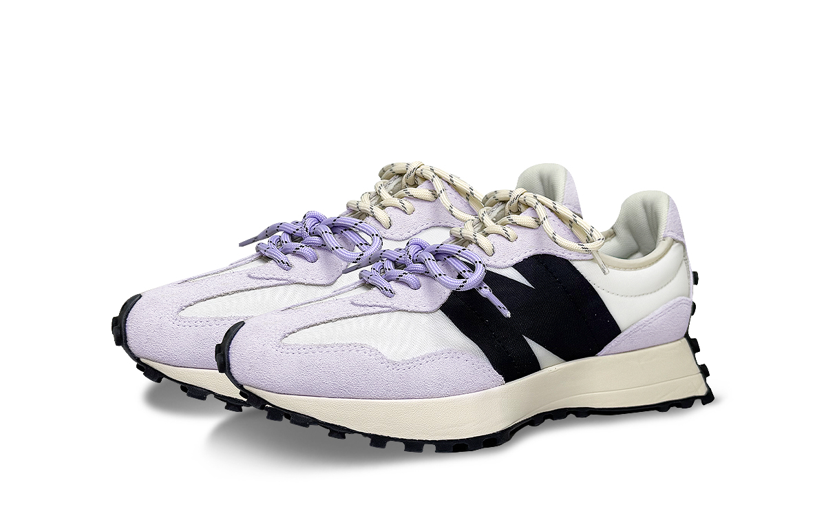 New Balance NB 327 Cushioning Breathable Coverage Low top Casual City Commuting Running Shoes Unisex Taro Paste Purple
