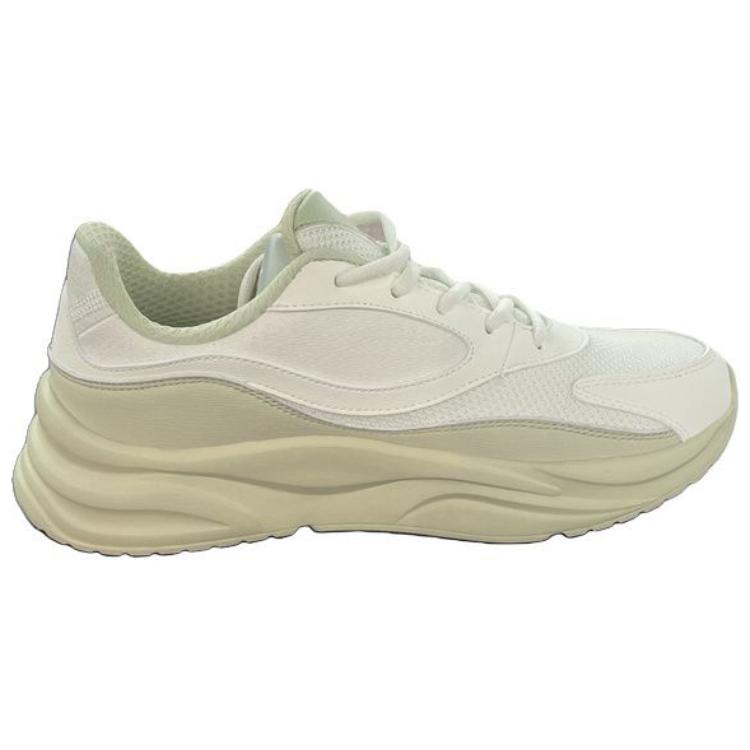Erke Breathable Lightweight Breathable And Lightweight Low top Running Shoes Women’s White Green