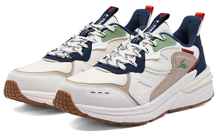 361° Comfortable And Trendy Slip Resistant, Abrasion Resistant, Lightweight Low top Running Shoes Men’s White Umber