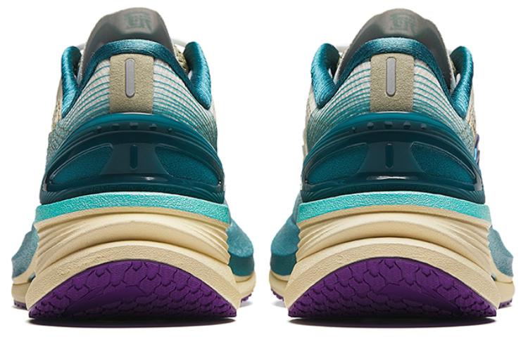 Anta Champion 3PRO Comfortable Abrasion Resistant Breathable Low top Running Shoes Men’s Yellow Cyan