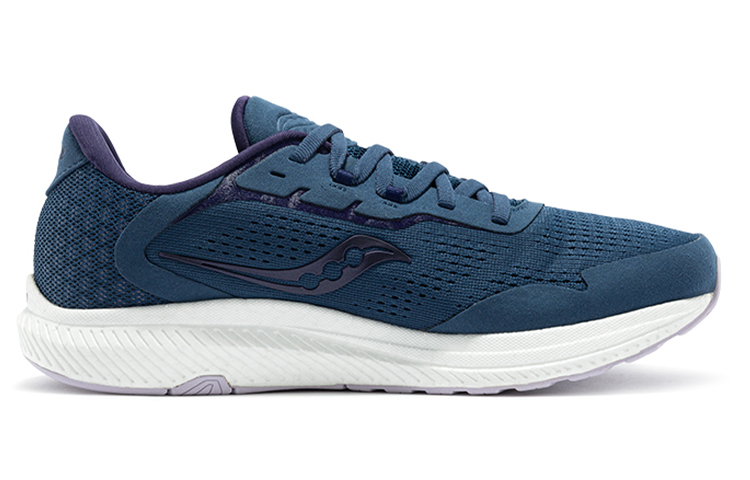 Saucony Freedom 4 Textile, Synthetic Leather Cushioning Slip Resistant Abrasion Resistant Breathable Low top