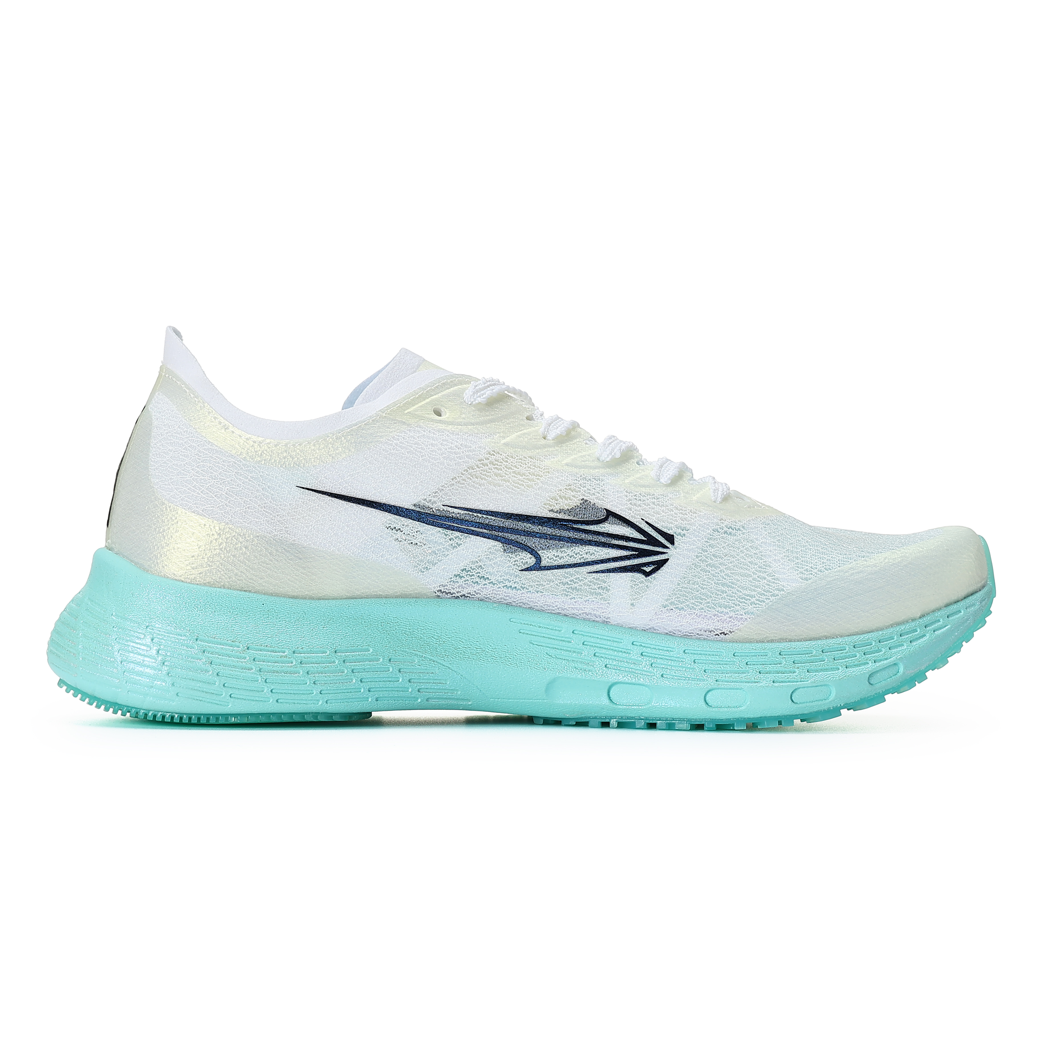 XINGHUOLI Low top Sprint Racing Thin Sole Running Shoes Unisex Oxygen Blue