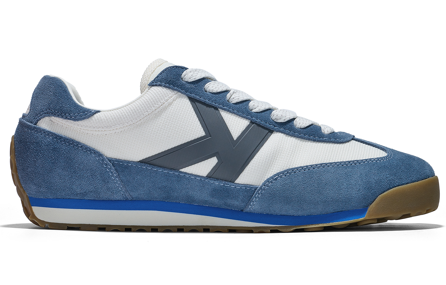 Kappa Slip Resistant Abrasion Resistant Low top Running Shoes Unisex Blue White