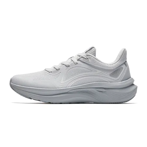 Anta Running Collection Slip Resistant Abrasion Resistant Low top Running Shoes Women's Gray