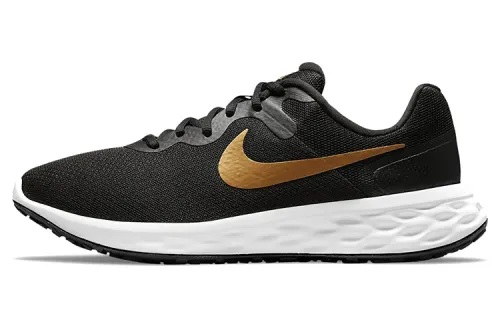 Nike Revolution 6 'Black Metallic Gold'