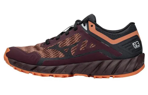 Mizuno Wave Ibuki 3 Running Shoes Women's Low Top Black/Orange