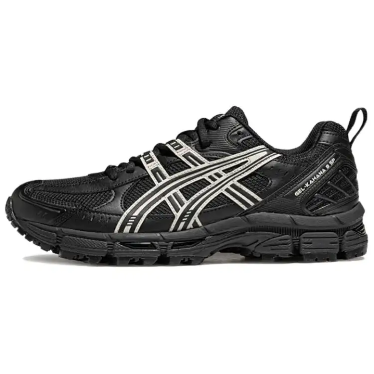 ASICS Gel Kahana 8 Abrasion Resistant Breathable Rebound Casual Trail Running Shoes Men's Black