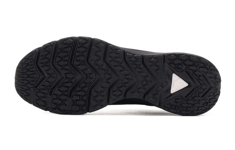 DESCENTE RUNNING Cushioning Slip Resistant Breathable Low top Running Shoes Men’s Black