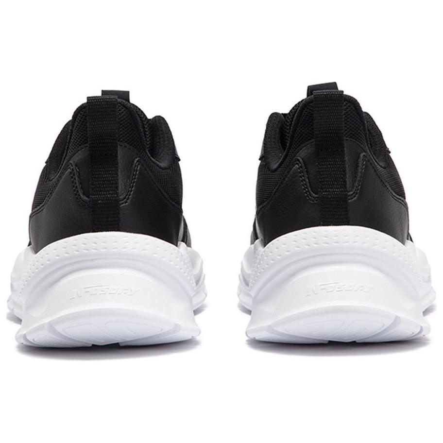 361° Cushioning Abrasion Resistant Lightweight Low top Casual Running Shoes Men’s Black White