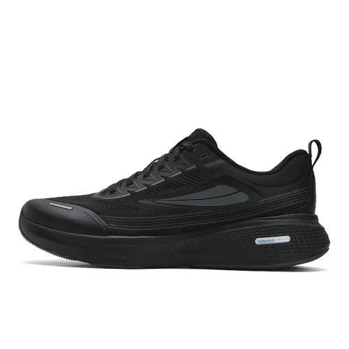 FILA NUVOLE 3 Textile, Synthetic Leather Low top Running Shoes Men's Black