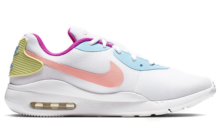 Женские кроссовки Nike Air Max Axis (бело-сине-розовые) — 白/蓝/珊瑚粉 — фото 2