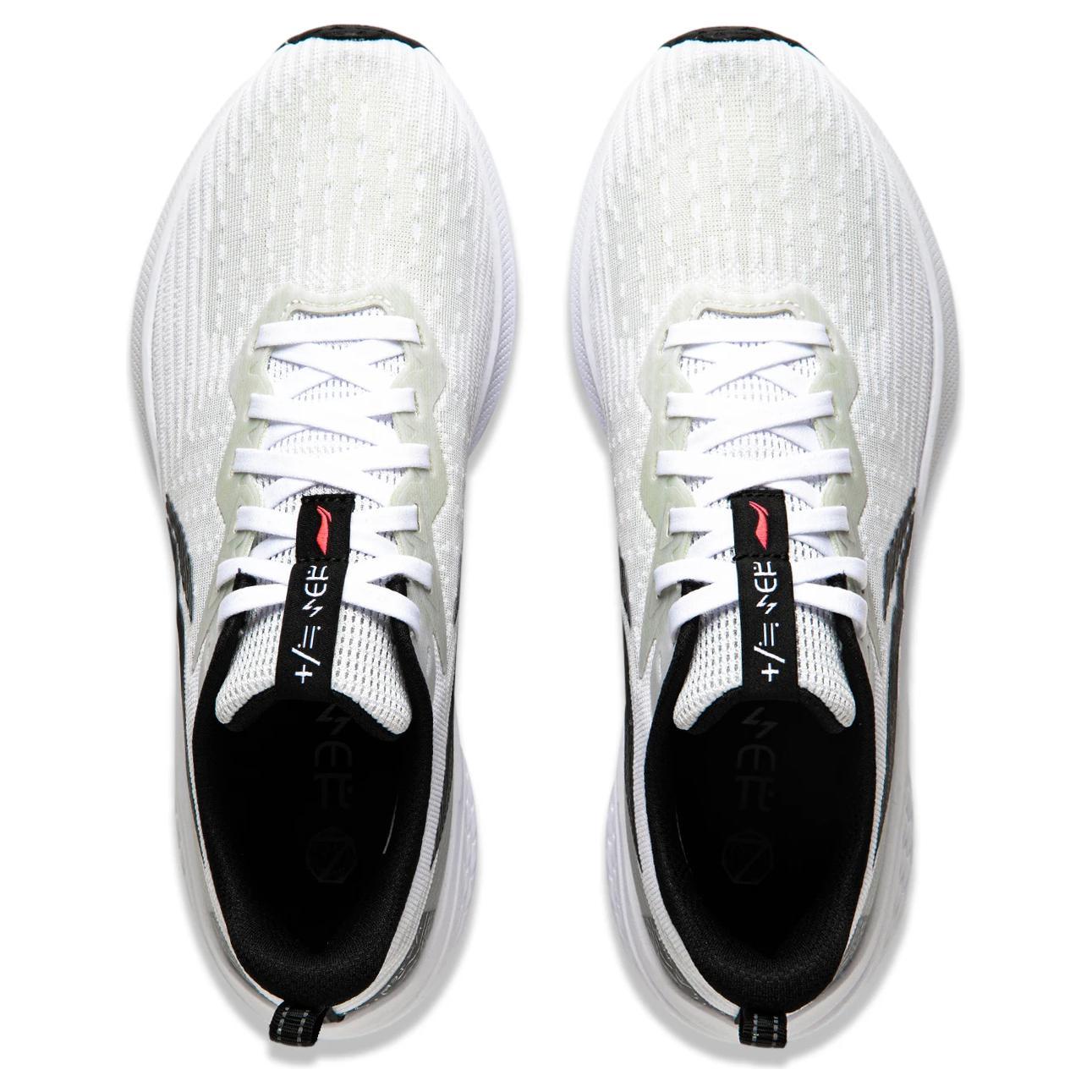 Li Ning Red Hare 7 Cushioning Slip Resistant Lightweight Low top Training Racing Running Shoes Women’s Standard White