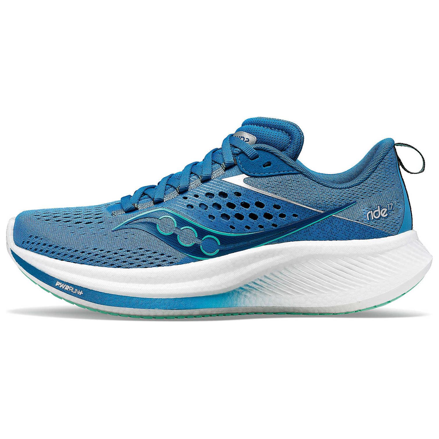 Saucony Slip Resistant Abrasion Resistant Low top Casual Running Shoes Women’s Blue