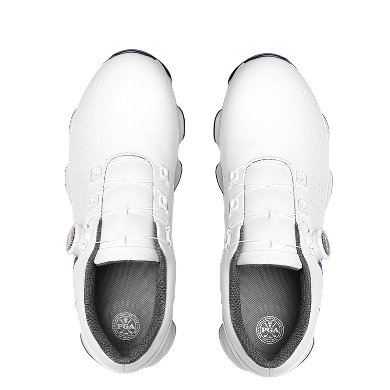 PGA Slip Resistant Abrasion Resistant Low top Golf Shoes Men’s White