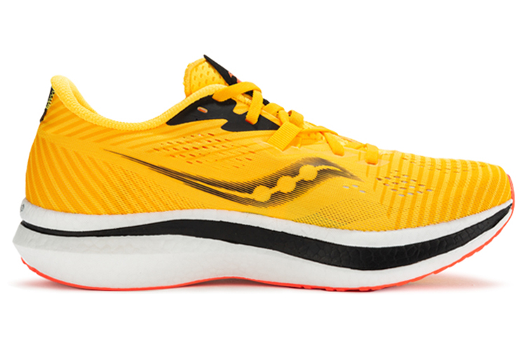 Saucony Endorphin Pro 2 ViZigold ViZired Yellow
