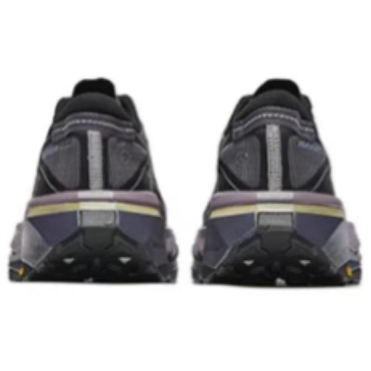 Anta Peregrine Falcon 2 Slip Resistant Abrasion Resistant Low top Carbon Plate Running Shoes Men’s Black Purple