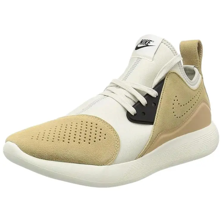 Nike LunarCharge Running Shoes Men's White Brown