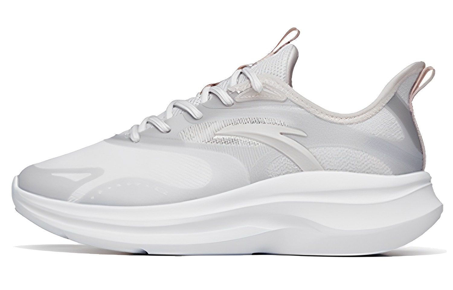 Anta Leaves 2.0 Lightweight Low top Casual Shoes Women’s Gradient Silver Gray